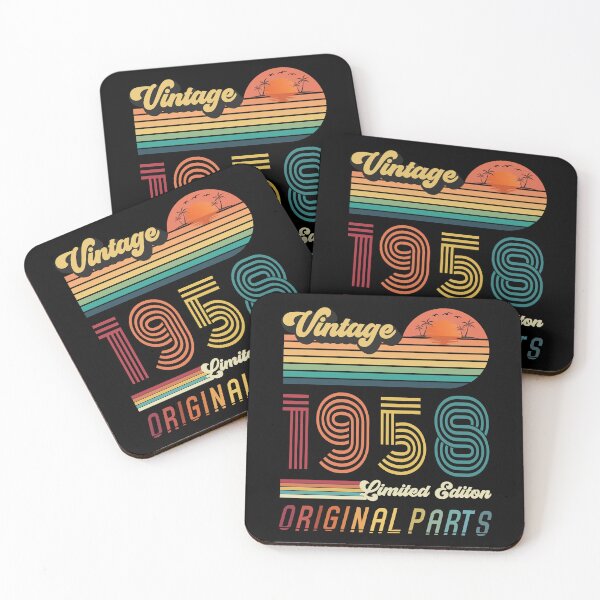 Item preview, 64 Year Old Vintage 1958 Limited Edition 64th Birthday Gift designed and sold by CoolCreative.