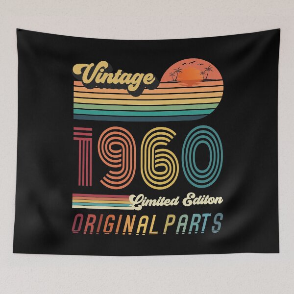 Item preview, 62 Year Old Vintage 1960 Limited Edition 62nd Birthday Gift designed and sold by CoolCreative.