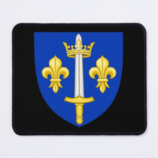 Item preview, Jeanne Darc Coat Of Arms Sticker designed and sold by maude5ig.