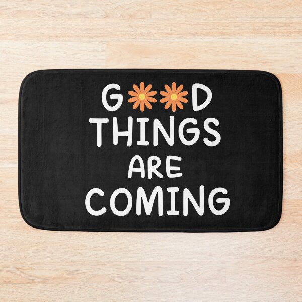 Item preview, vintage flowers motivation scriptures | Good things are coming designed and sold by Fus-art94.