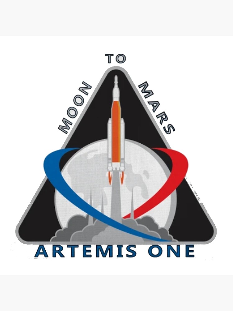 Disover Artemis Mission One Premium Matte Vertical Poster