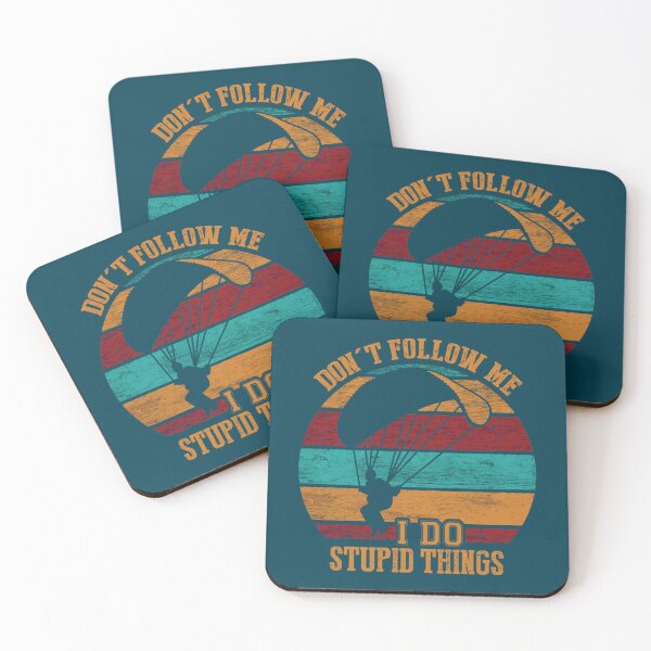 Item preview, Skydiving Don_t Follow Me I Do Stupid Things Skydive Skydiver   designed and sold by INVNCBLA.