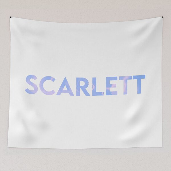 Item preview, Scarlett Name designed and sold by ellebackup.