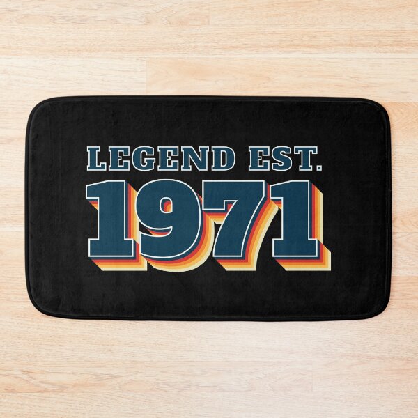Item preview, Legend Established 1971 - Vintage Retro Birthday Design designed and sold by RaybenMedia.