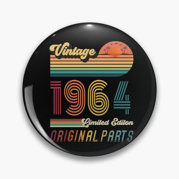 Item preview, 58 Year Old Vintage 1964 Limited Edition 58th Birthday Gift designed and sold by CoolCreative.