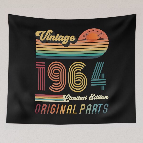 Item preview, 58 Year Old Vintage 1964 Limited Edition 58th Birthday Gift designed and sold by CoolCreative.