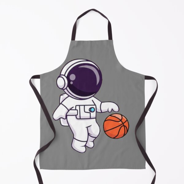 Item preview, Cute astronaut playing basketball cartoon designed and sold by BEAUTY ⭐⭐⭐⭐⭐.