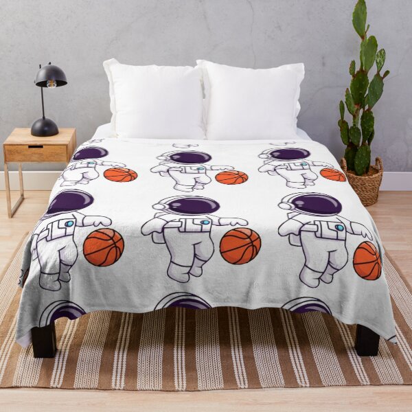 Item preview, Cute astronaut playing basketball cartoon designed and sold by BEAUTY ⭐⭐⭐⭐⭐.