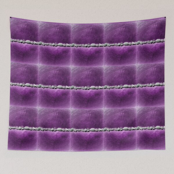 Item preview, Beach Glass Grayish Violet or Gray on Grungy Grayish Magenta designed and sold by Beachy.