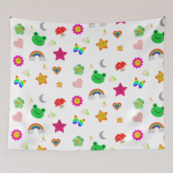 Item preview, Colorful glitter sparkling sticker pack  designed and sold by Aysa Galaxy.