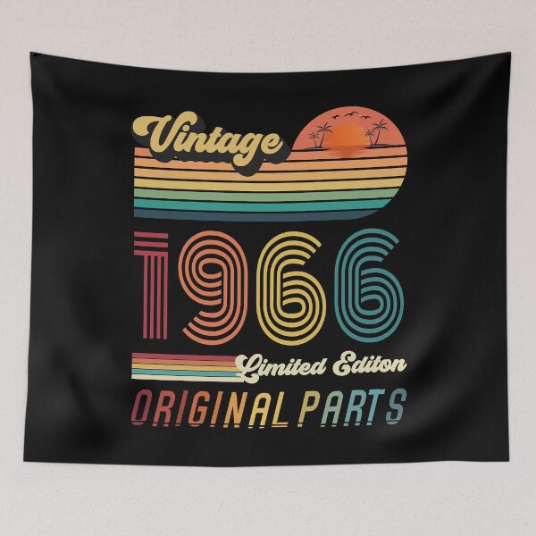 Item preview, 56 Year Old Vintage 1966 Limited Edition 56th Birthday Gift designed and sold by CoolCreative.