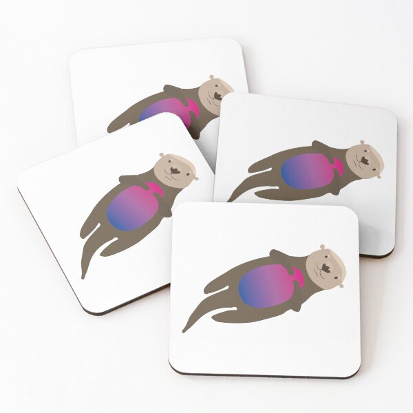 Item preview, Pride Otter (Bisexual) designed and sold by Kay-Marie-Art.