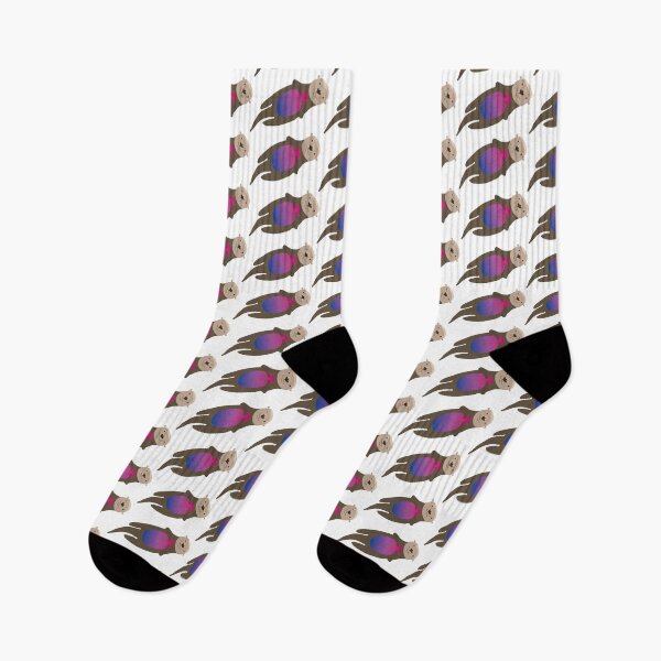 Item preview, Pride Otter (Bisexual) designed and sold by Kay-Marie-Art.
