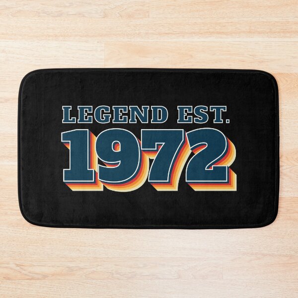 Item preview, Legend Established 1972 - Vintage Retro Birthday Design designed and sold by RaybenMedia.