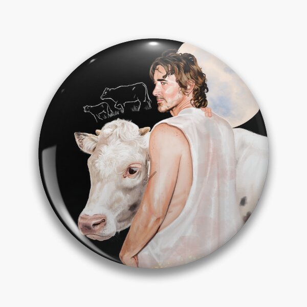 Item preview, Lee Pace White Cow Moon designed and sold by AK-Hevonen.