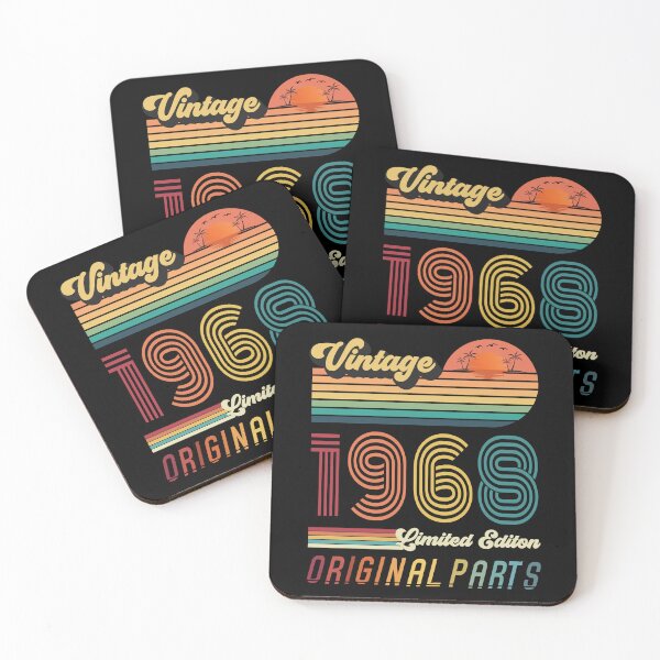 Item preview, 54 Year Old Vintage 1968 Limited Edition 54th Birthday Gift designed and sold by CoolCreative.