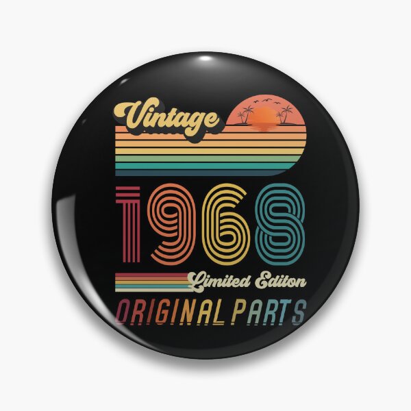 Item preview, 54 Year Old Vintage 1968 Limited Edition 54th Birthday Gift designed and sold by CoolCreative.