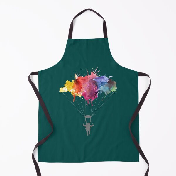 Item preview, Skydiving, Skydiver parachute, parachuting. Watercolor Illustration   designed and sold by INVNCBLA.