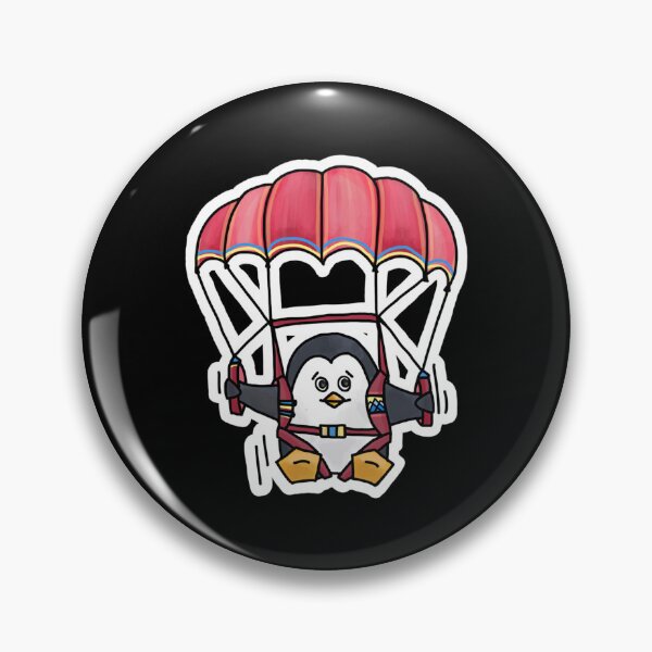 Item preview, Skydiving Penguin   designed and sold by INVNCBLA.