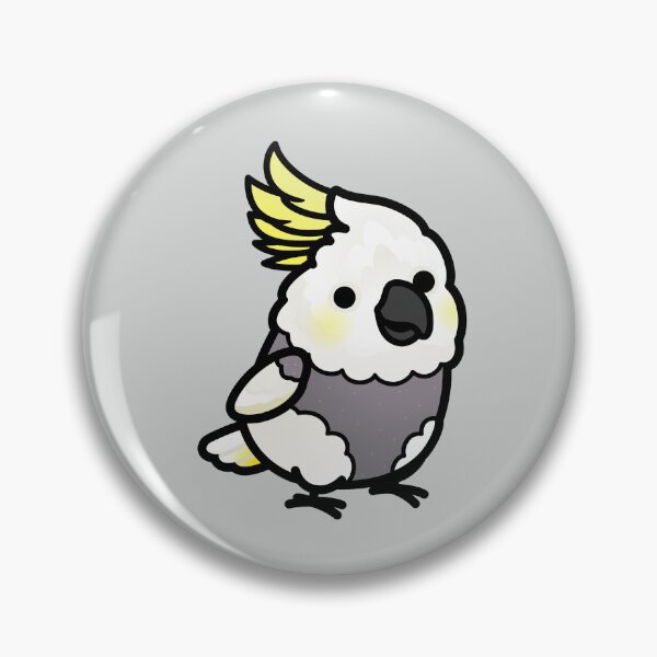 Item preview, Chubby Plucker Sulphur-crested Cockatoo designed and sold by birdhism.