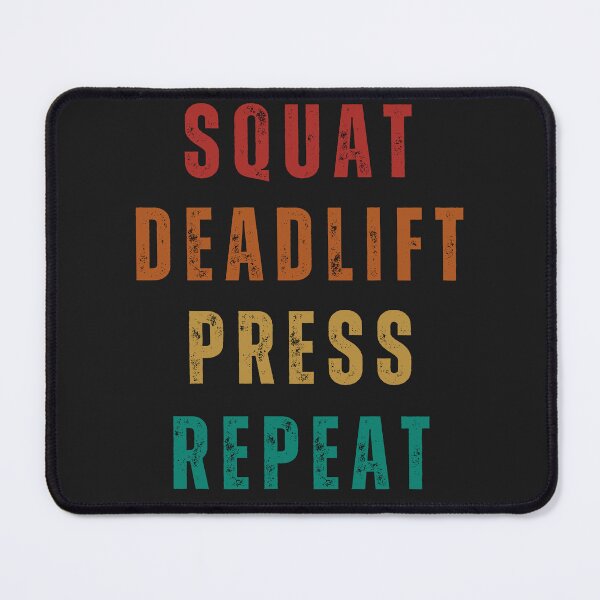 Item preview, Squat deadlift press repeat designed and sold by zenbition.