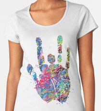 Grateful dead jerry on Women's Premium T-Shirt