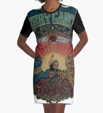 Grateful dead jerry play at roses field Graphic T-Shirt Dress