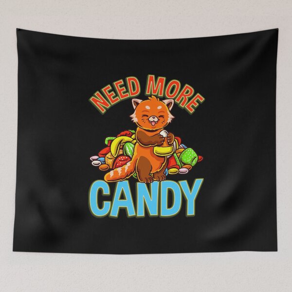 Item preview, Need More Candy Funny Racoon Truco o trato Lindo Halloween designed and sold by Andy8891.