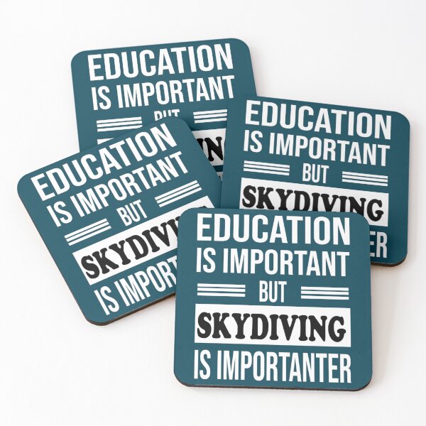 Item preview, SKYDIVING Is Importanter - Funny SKYDIVING   designed and sold by INVNCBLA.