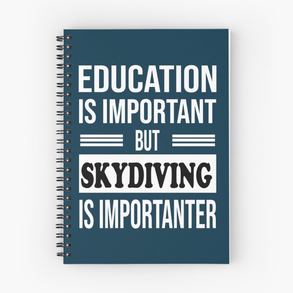 Item preview, SKYDIVING Is Importanter - Funny SKYDIVING   designed and sold by INVNCBLA.