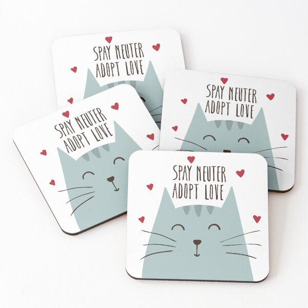 Item preview, Spay neuter adopt love designed and sold by kims-club.