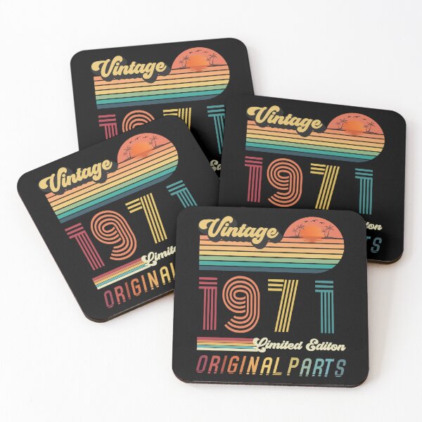 Item preview, 51 Year Old Vintage 1971 Limited Edition 51st Birthday Gift designed and sold by CoolCreative.