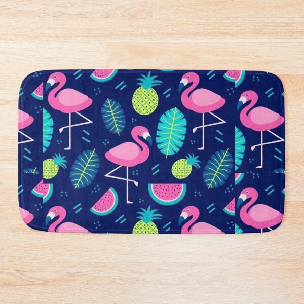 Item preview, Flamingoes with leaves and fruits | for flamingo lovers| pattern design lovers| gift for all designed and sold by Arteartz.
