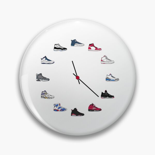 Item preview, Jordan Sneaker Clock   designed and sold by prettylittl.