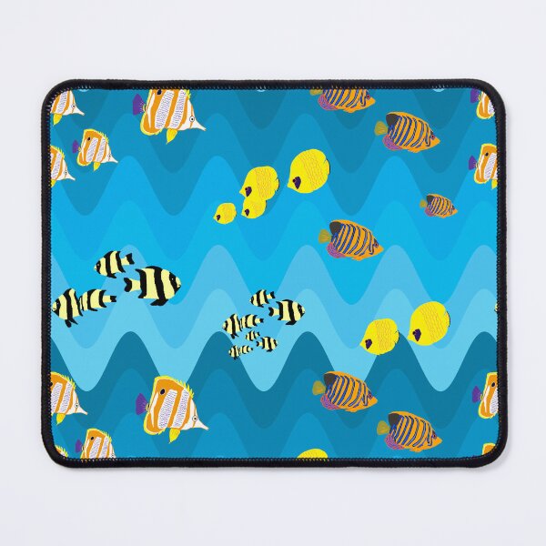 Item preview, tropical fishes pattern designed and sold by FVO-italydesign.