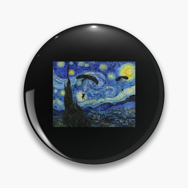Item preview, Skydiving Starry NIght   designed and sold by INVNCBLA.