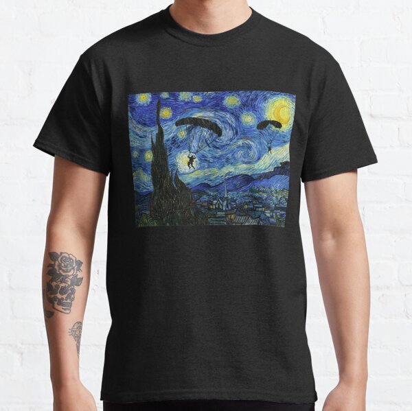 Item preview, Skydiving Starry NIght   designed and sold by INVNCBLA.