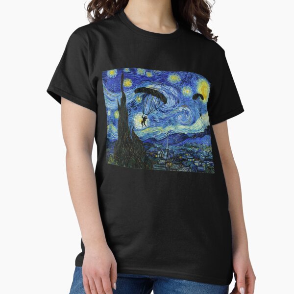 Item preview, Skydiving Starry NIght   designed and sold by INVNCBLA.