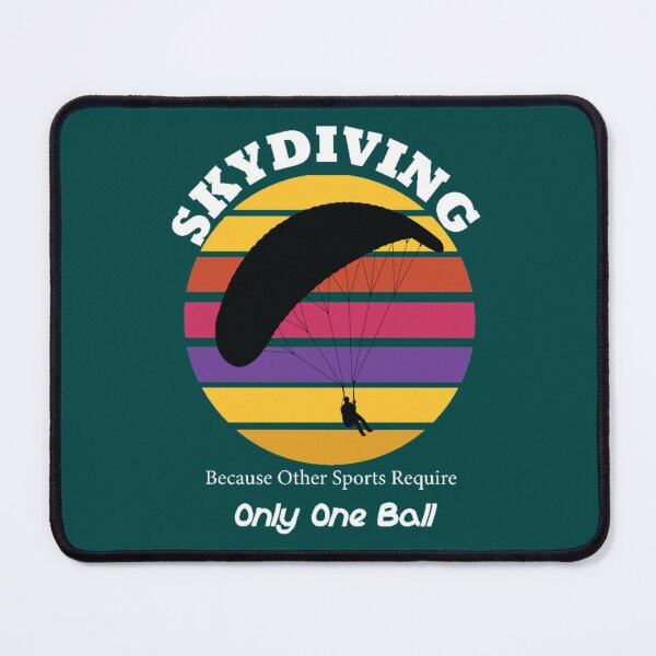 Item preview, vintage Skydiving Because Other Sports Only Require One Ball   designed and sold by INVNCBLA.