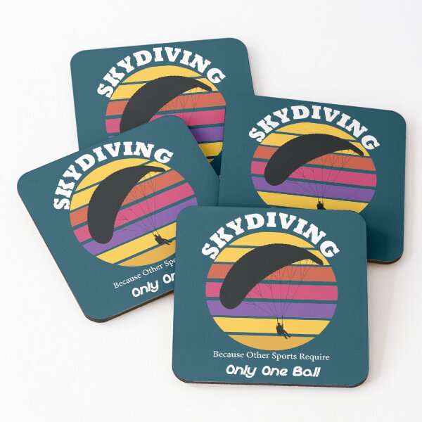Item preview, vintage Skydiving Because Other Sports Only Require One Ball   designed and sold by INVNCBLA.