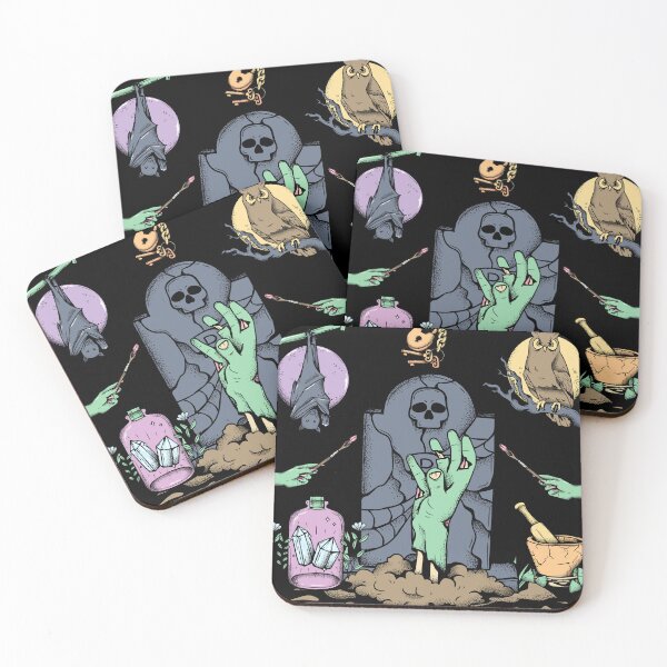 Item preview, Spooky Graveyard At Night designed and sold by ArtOfStars.
