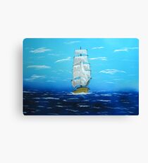 Sailing Outside the Golden Gate in California Canvas Print