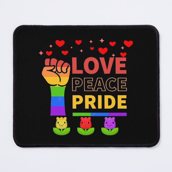 Item preview, Love Peace Pride designed and sold by BarkyGFX.