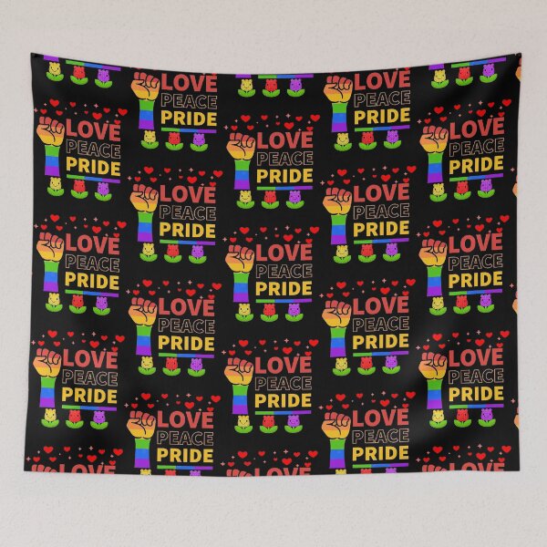 Item preview, Love Peace Pride designed and sold by BarkyGFX.