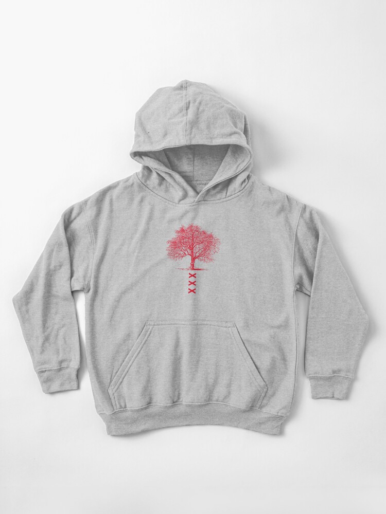 Xxx tree roots Xxxtentacion Shop Kids Pullover Hoodie for Sale by BarkyGFX Redbubble
