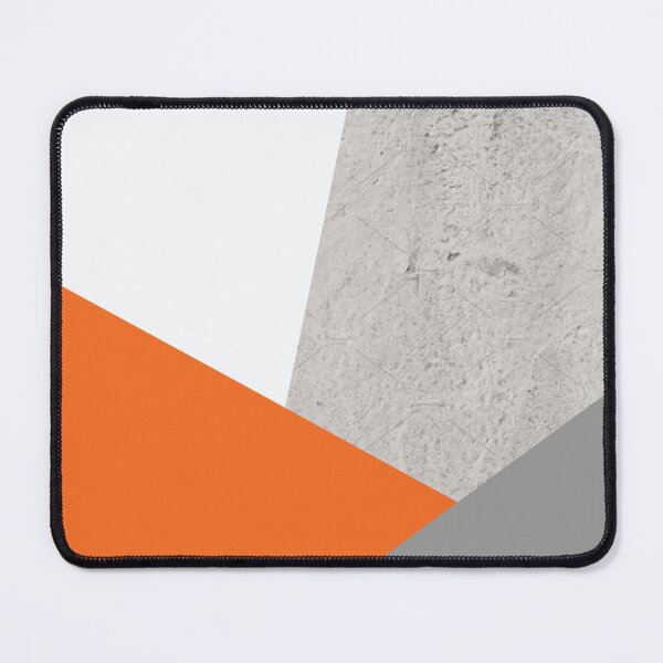 Item preview, Grey Orange and Concrete Color Block designed and sold by sylviabosky.