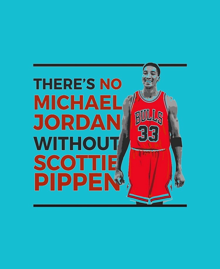 Michael jordan without hot sale scottie pippen