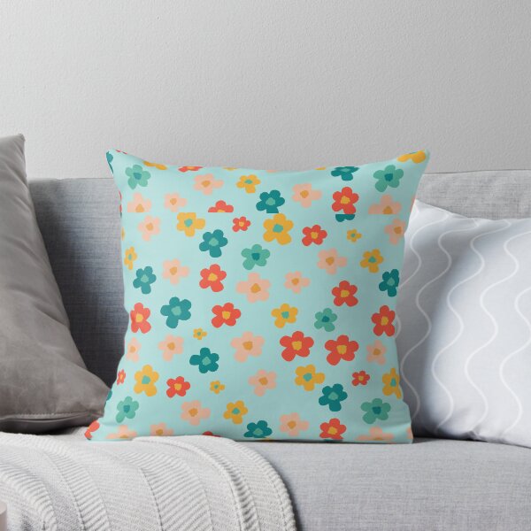 Item preview, Retro flowers pattern designed and sold by Shiablue.