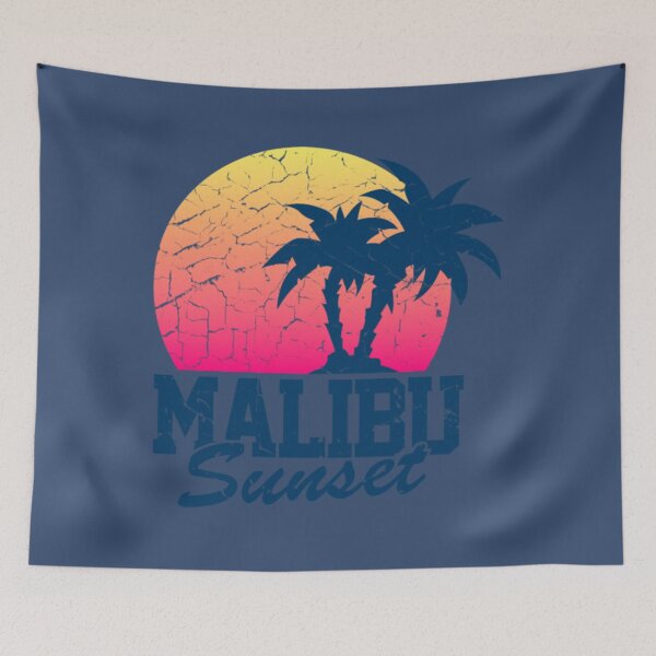 Item preview, Vintage Malibu Sunset used designed and sold by MeiChane.