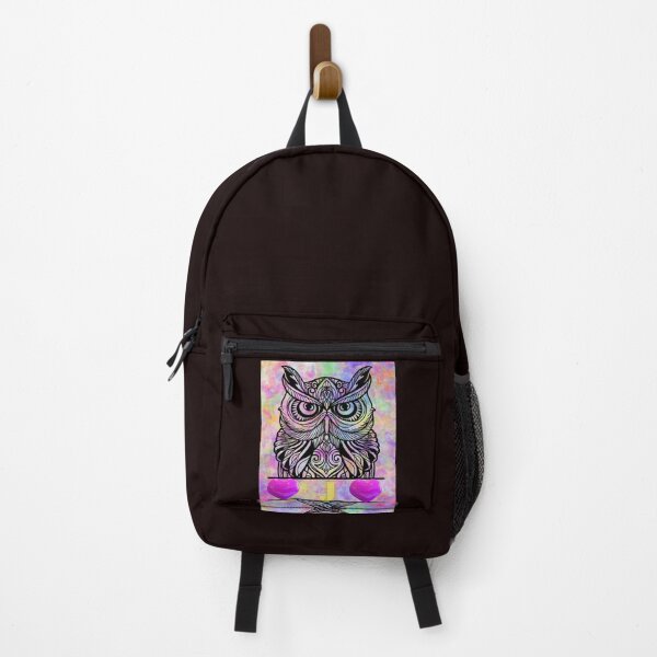 Item preview, The Magical Wise Owl-J designed and sold by SunMoonBeyond.